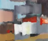 Steine und Wasser by Fritz Winter, 1965, Oil on canvas, sold Jun 2017