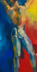 Rainer Fetting, Markus Back, 1991, Oil on canvas
