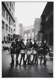 Peter Lindbergh, Cindy Crawford, Tatjana Patitz, Helena Christensen, Linda Evangelista, Claudia Schiffer, Naomi Campbell, Karen Mulder & Stephani Seymour, Brooklyn, New York (American Vogue)