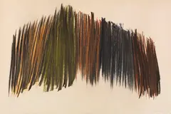 P 1960-9 by Hans Hartung, 1960, Chalks, sold Jun 2017