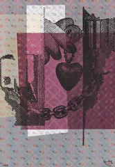 S.H. - oder die Liebe zum Stoff by Sigmar Polke, 2000, Silkscreen in colors, sold Jun 2017