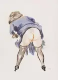 George Grosz, Studie, Lotte Schmalhausen