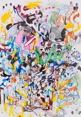 Ohne Titel by Daniel Richter, 1996, Mixed media, sold Jun 2017