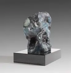 Schädel II by Jonathan Meese, 2003, Bronze, sold Jun 2017
