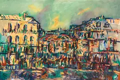 Detlev Foth, Ohne Titel, 1991, Oil on canvas