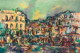 Detlev Foth, Ohne Titel, 1991, Oil on canvas