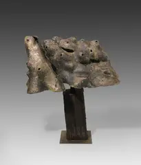 Emil Cimiotti, Landschaftliches Motiv II, 1963, Bronze