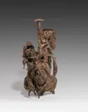 Lothar Fischer, Christophorus, 1959, Bronze