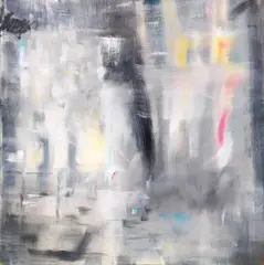 Jochen Klein, Ohne Titel ("kleine feudale Lichtstudie"), 1993, Acrylic on canvas