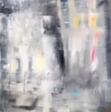 Jochen Klein, Ohne Titel ("kleine feudale Lichtstudie"), 1993, Acrylic on canvas