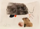 3. Dez. 59. w by Julius Heinrich Bissier, 1959, Egg and oil tempera, sold Jun 2017