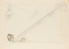 Ohne Titel by Shusaku Arakawa, 1964, Mixed media, sold Jun 2017