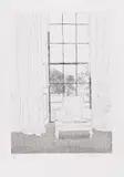David Hockney, Home, 1969, Etching