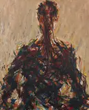 Max Uhlig, Bildnis S. I, 1985, Oil on canvas