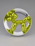 Jeff Koons, Balloon Dog (Yellow), porcelain
