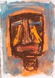 Markus Lüpertz, Männer ohne Frauen - Parsifal, 1993, Gouache