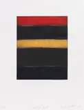 Sean Scully, Landline red, 2015, Etching and aquatint