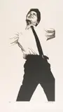 Robert Longo, Jules, 1983, Lithograph