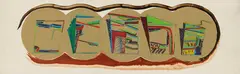 Ohne Titel by Norbert Tadeusz, 1981, Oil on canvas, sold Jun 2017