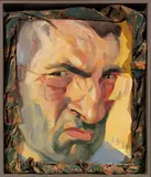 Johannes Grützke, Selbstbildnis Kopf