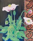 Mohn by Erich Heckel, 1948, Tempera, sold Jun 2017