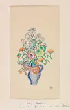 Gabriele Münter, Blumenstillleben, 1935, Watercolour