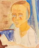 Erich Heckel, Portrait Siddi Heckel