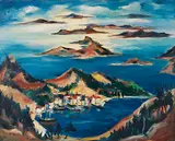 Franz Heckendorf, Südliche Küstenlandschaft