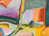Boris Ender, Colors of Nature, 1924, Watercolor