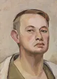 Karl Tratt, Selbstbildnis, Wohl 1920/ 1930, Oil on canvas