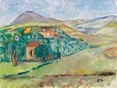Ischialandschaft by Werner Gilles, Um 1936, Oil, sold Jun 2017