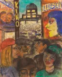 Bruno Voigt, Nebenstraße, 1932, Watercolor