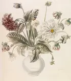 Karl Hubbuch, Blumenstillleben