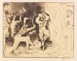 La Danse des Faunes by Pablo Picasso, 1957, Lithograph, sold Jun 2017
