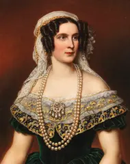 Joseph Karl Stieler, Königin Therese von Bayern, 1855, Oil on canvas