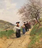 Friedrich Kallmorgen, Der Taufgang