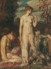 Carl von Marr, Die drei Grazien, Ca. 1880/90, Oil on canvas