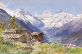 Edward Theodore Compton, Die Alpe Barneuza (Wallis)