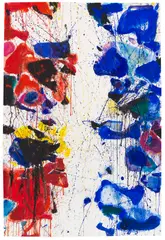 Sam Francis, White line (SF59-283), 1959, Gouache