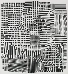 Victor Vasarely, Korna, Ca 1952, Acrylic on canvas