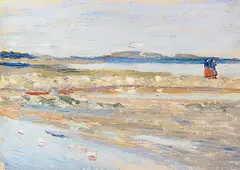 Wassily Kandinsky, Tunis - Strand, 1905, Oil