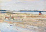 Wassily Kandinsky, Tunis - Strand, 1905, Oil