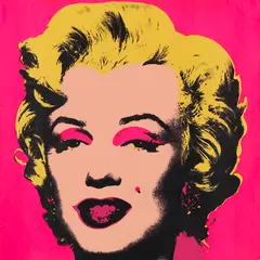 Marilyn by Andy Warhol, 1967, Silkscreen in colors, sold Dec 2016