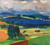 Cuno Amiet, Lueg (Landschaft bei Oschwand)