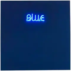 Maurizio Nannucci, Blue, 1970, Object