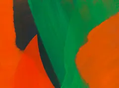 Katharina Grosse, Ohne Titel, 1994, Oil on canvas
