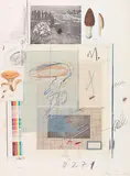 Cy Twombly, Natural History Part I, Mushrooms, 1974, Lithograph in colors