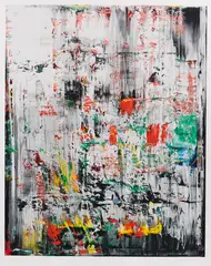 Ice 2 by Gerhard Richter, 2003, Silkscreen in colors, sold Dec 2016