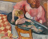 Louis Valtat, L'Enfant dans la baignoire (Madame Valtat et son fils dans la baignoire)