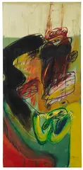 Pace Maker II by Walter Stöhrer, 1965, Mixed media on canvas, sold Dec 2016